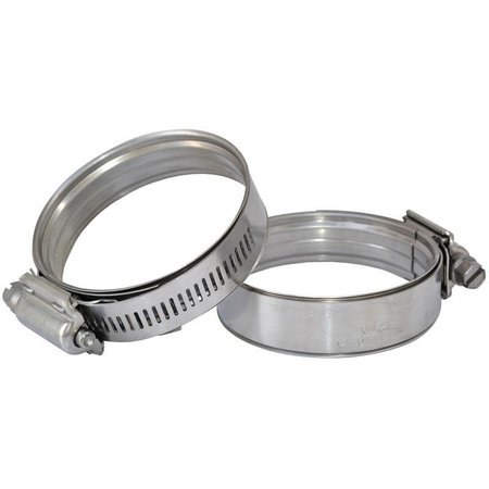 GREEN LEAF Pressure Seal HeavyDuty Hose Clamp, 081 to 104 in Hose, 300 Stainless Steel PC12